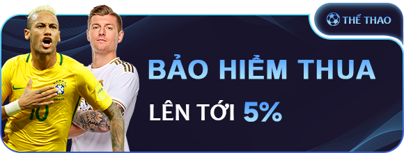 bảo hiểm thua thể thao 5%