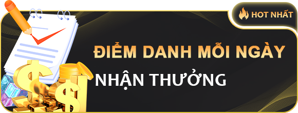 điểm danh mỗi ngày nhận thưởng